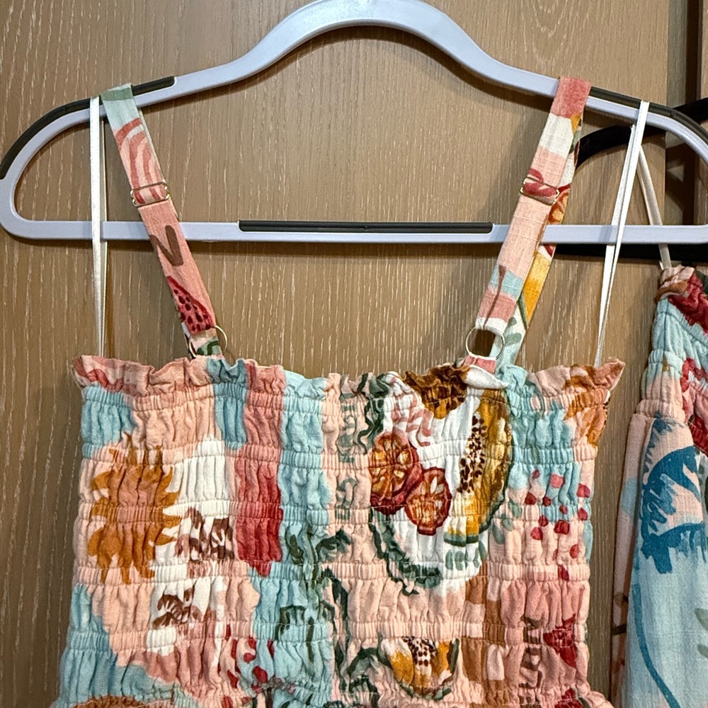 Anthropologie x Paper Heart Colorful Tropical Print Two-Piece Set - Picture 5 of 9